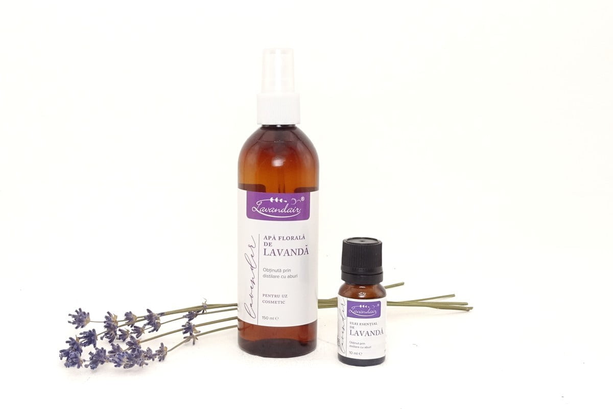 apa florala + ulei esential de lavanda