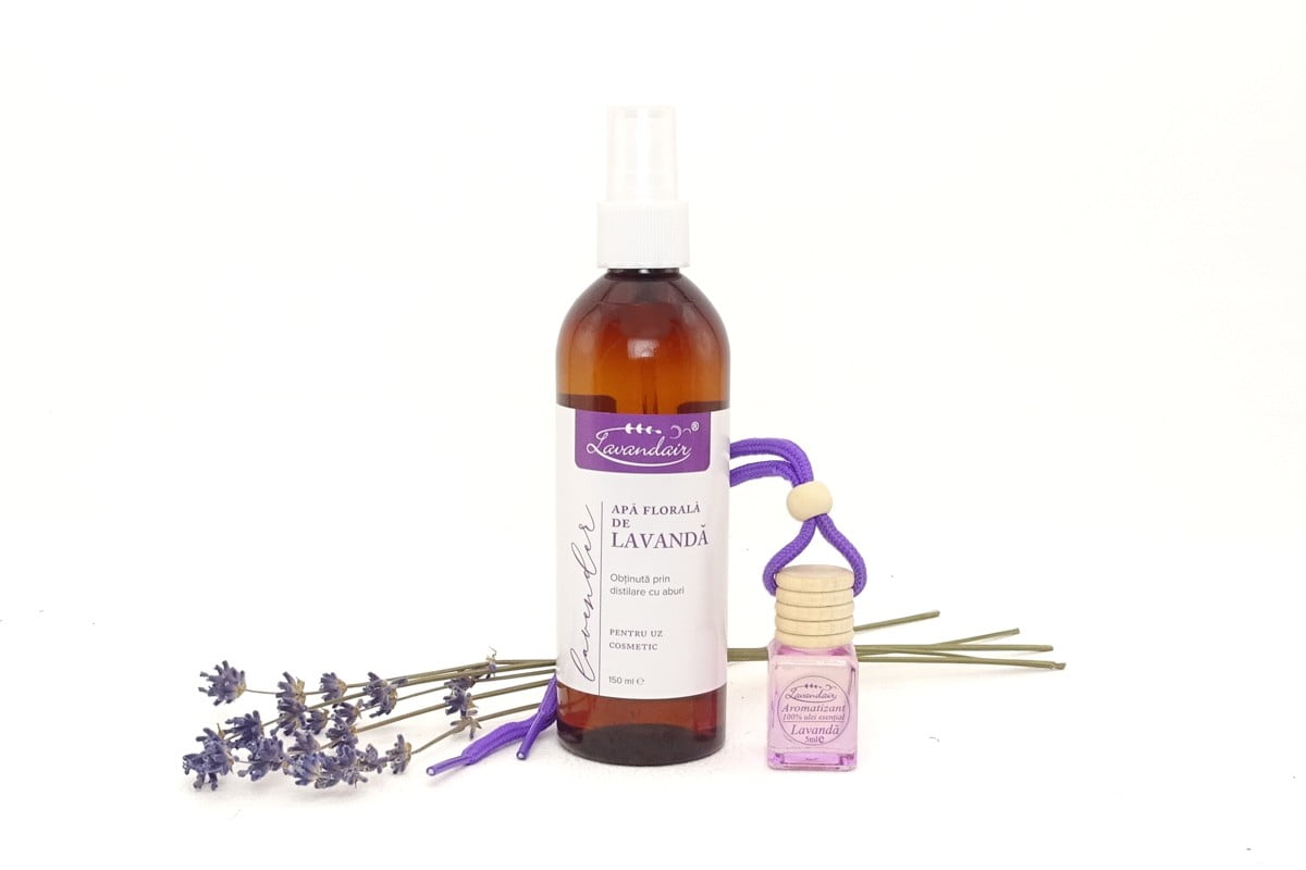 apa florala + ulei esential de lavanda