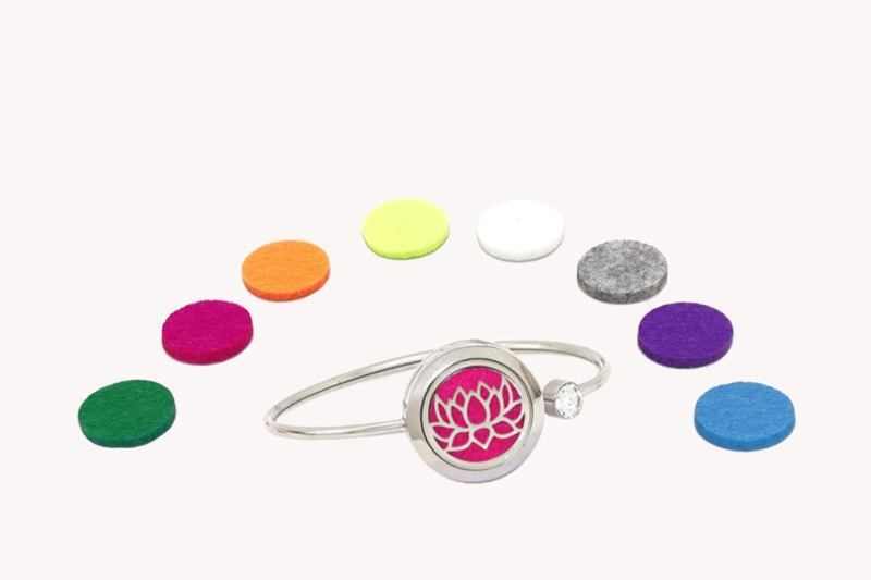 bratara-aromaterapie-inox-Lotus